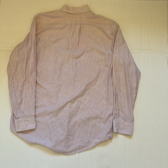 Vintage Gant Striped Oxford Shirt size 15.5x33. Made in the USA. - Picture 2 of 4